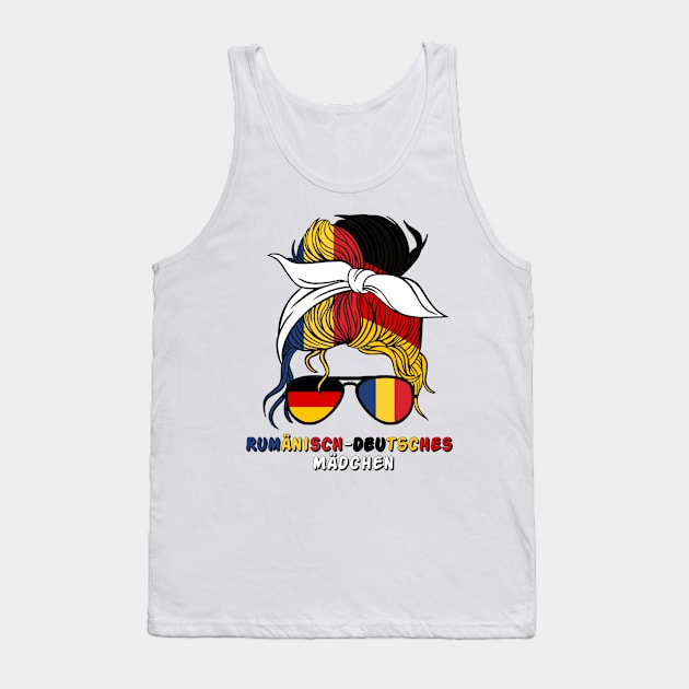 Half German Half Romanian Girl Germany Romania Tank Top by qwertydesigns